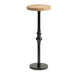 Drink Table Natural Black 9x9x22 1