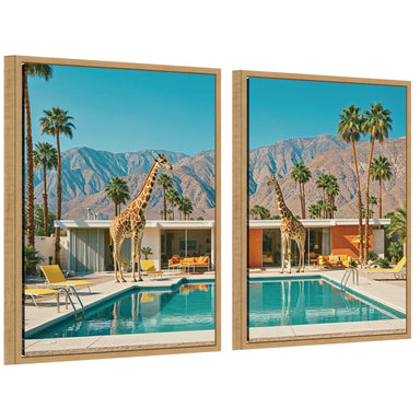 Art Set Sylvie Natural 2 Piece Set 18x24 1
