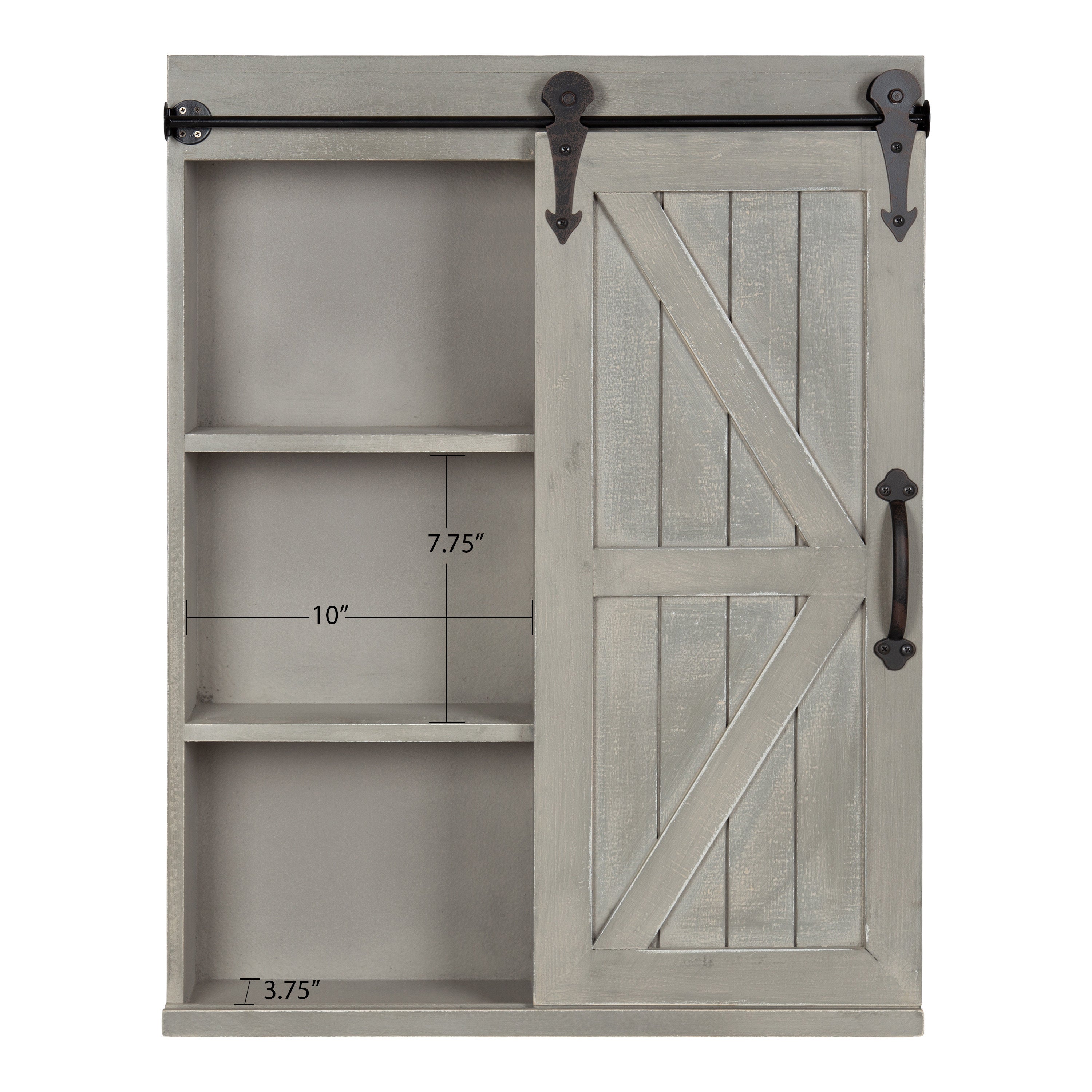 Medicine Cabinet Gray 22x28 3