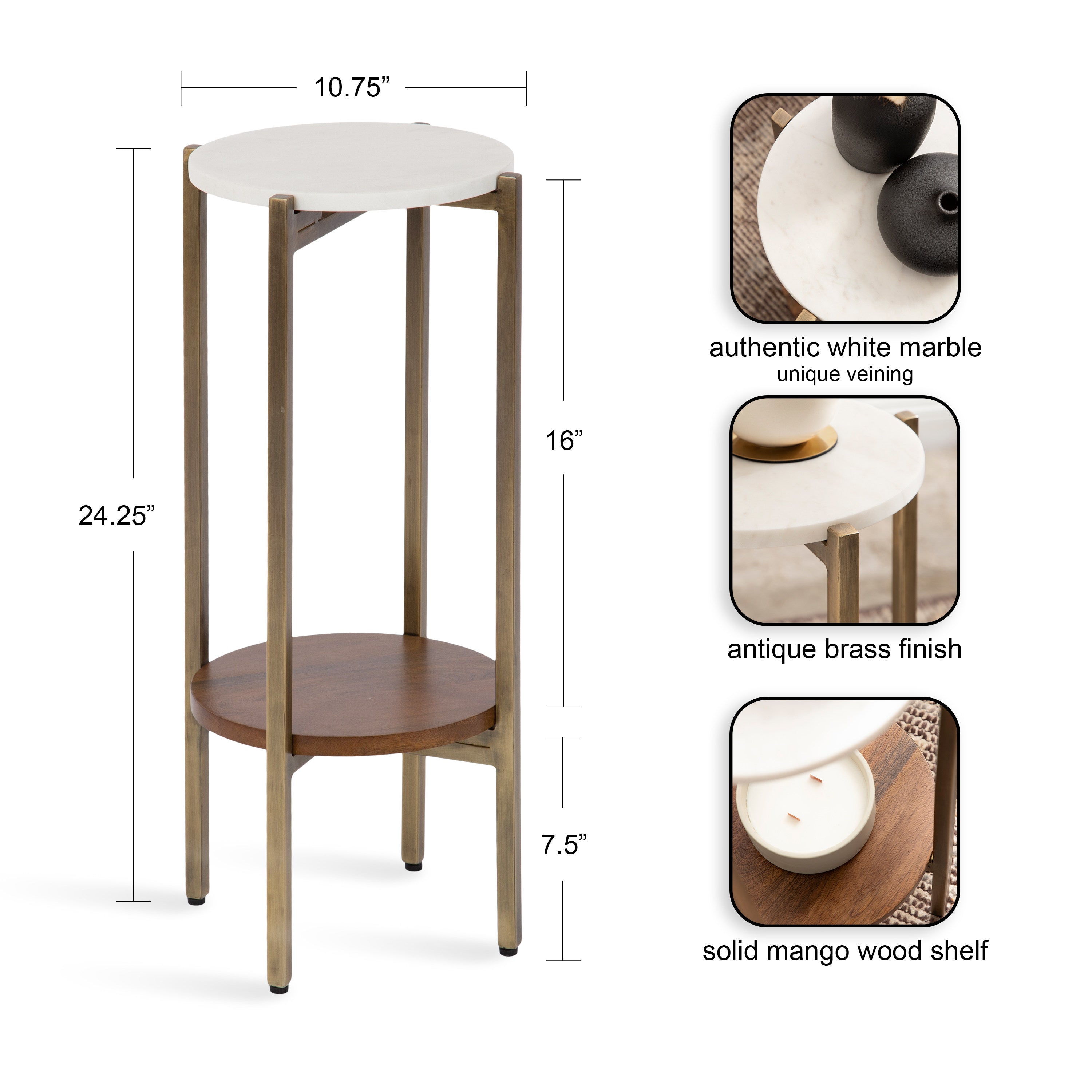 Moxley Round Accent Table