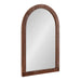 Arch Mirror 20x30 Brown 1