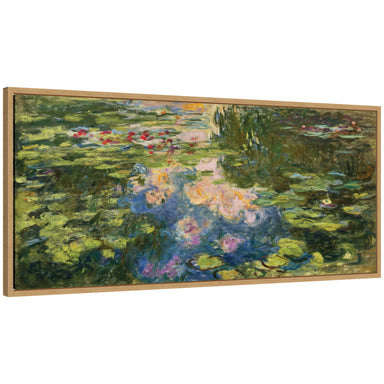 Framed Canvas 40x18 Sylvie Natural 1