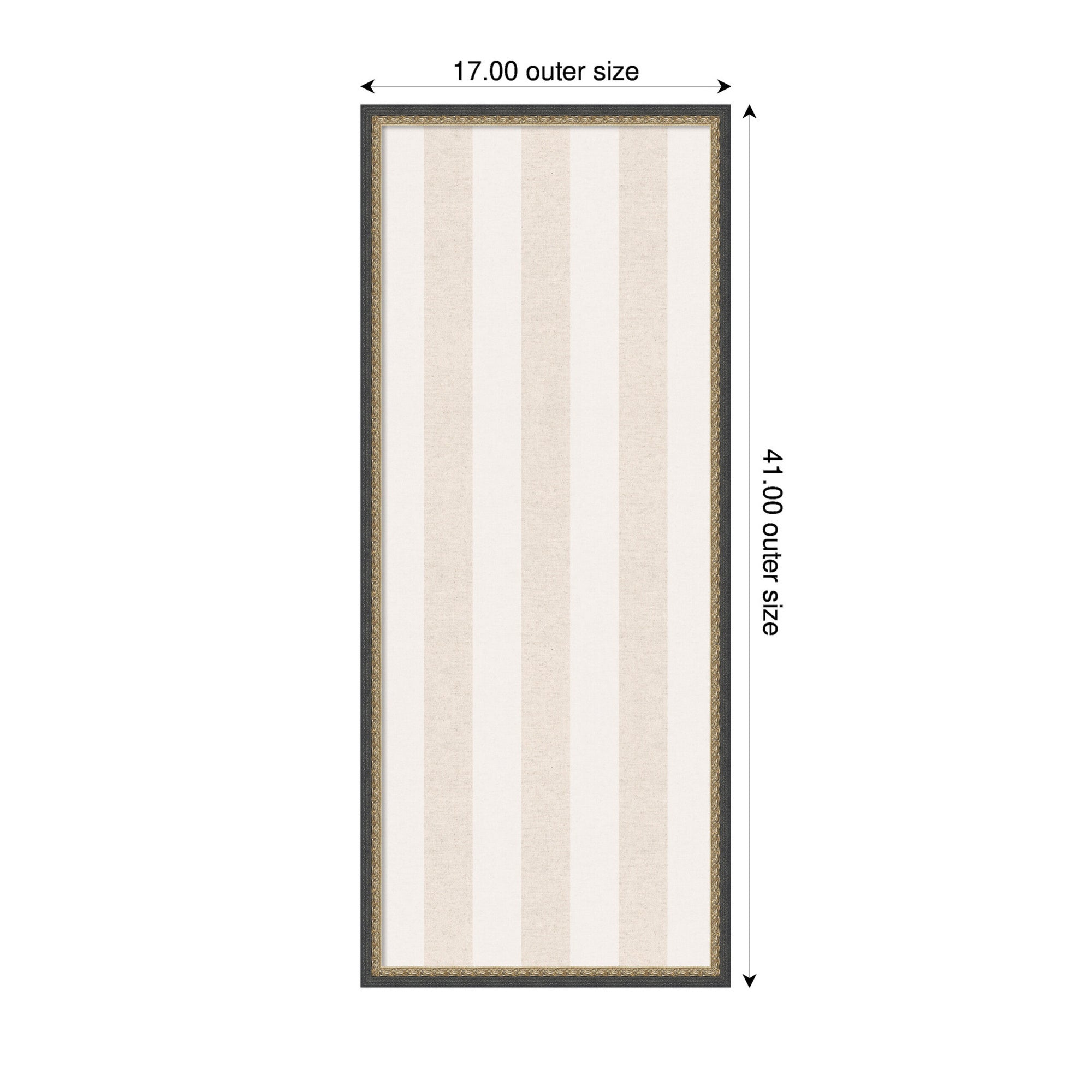 Pinboard Matinee Black Bronze 17x41 2