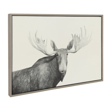 Framed Canvas Sylvie Graywash 23x33 2