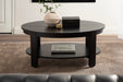 Coffee Table Black 38x24x18 8