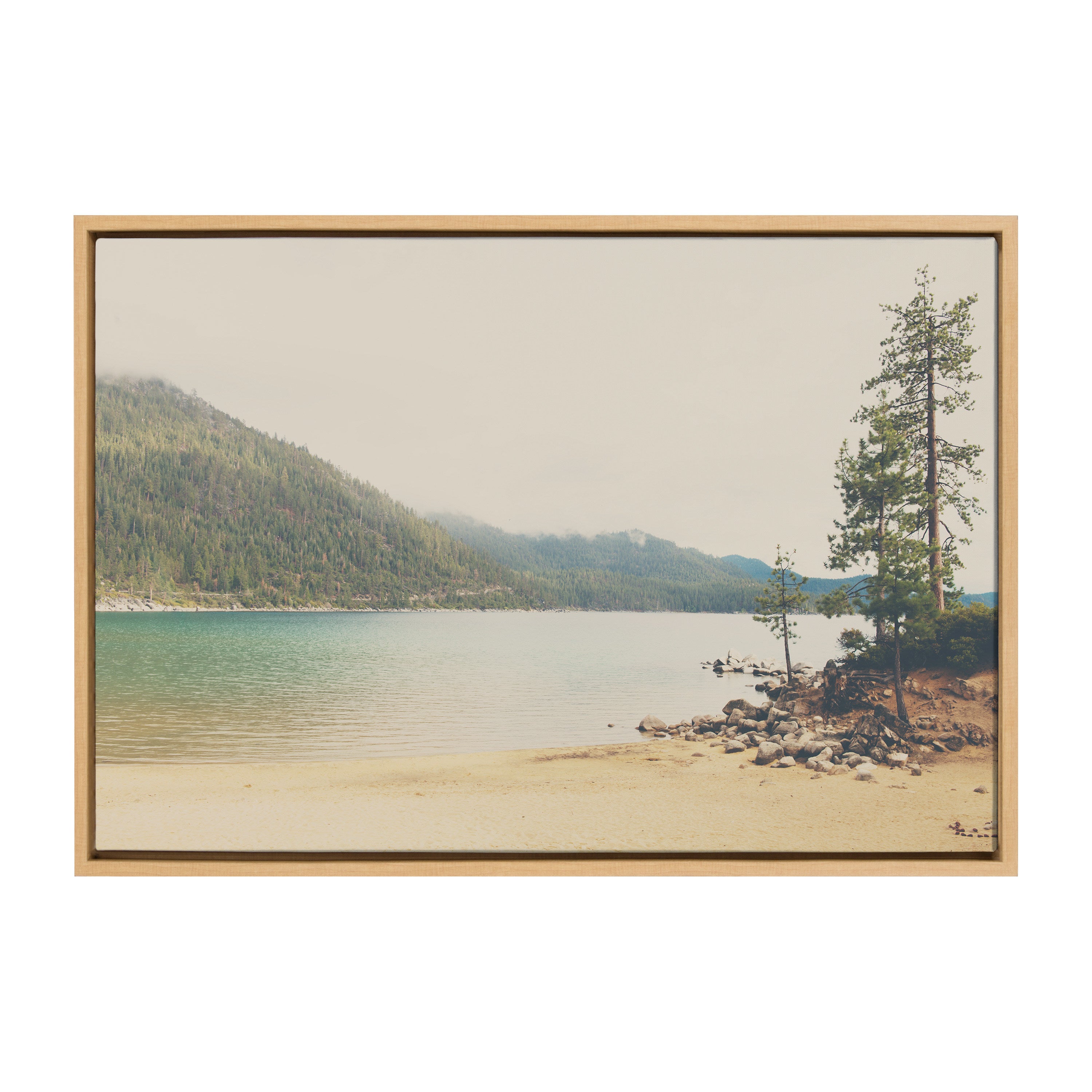 Framed Canvas Sylvie Natural 23x33 2