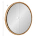 Round Mirror Natural 30" Diameter 6
