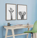 Art Set Sylvie Graywash 2 Piece Set 18x24 6