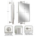 Functional Mirror 20x31 Silver 2