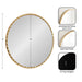 Round Mirror Gold 26x26 2