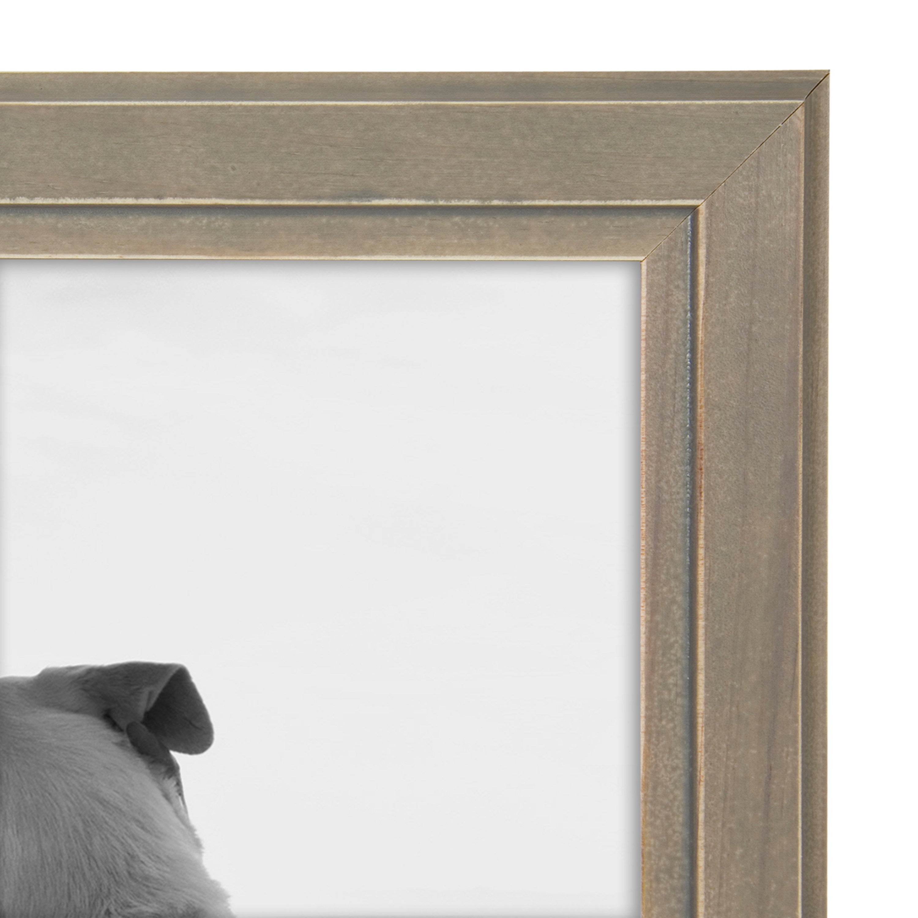 Tabletop Frame Distressed Gray 8x10 4