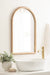 Arch Mirror Natural Beige 20x30 6