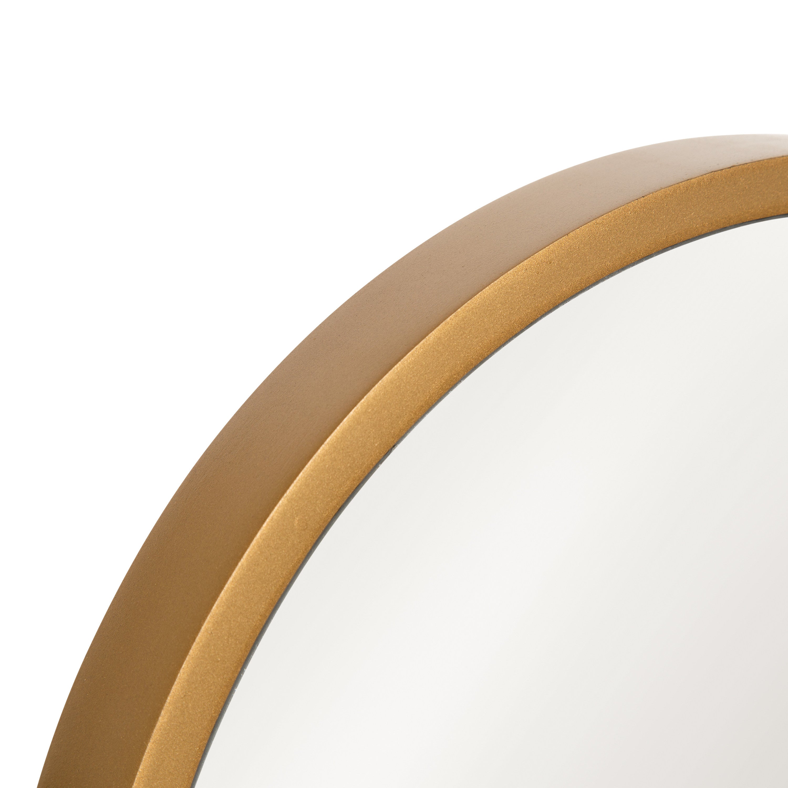 Tabletop Mirror Gold 17x21 3
