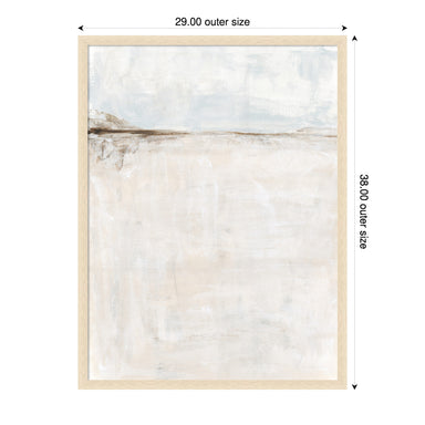 Mounted Canvas 29x38 Woodgrain Stripe Blonde 2