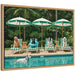 Framed Canvas Sylvie Natural 24x18 1