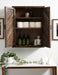 Cabinet Brown 22x7x28 8