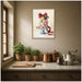 Framed Canvas Sylvie Dark Gold 18x24 6