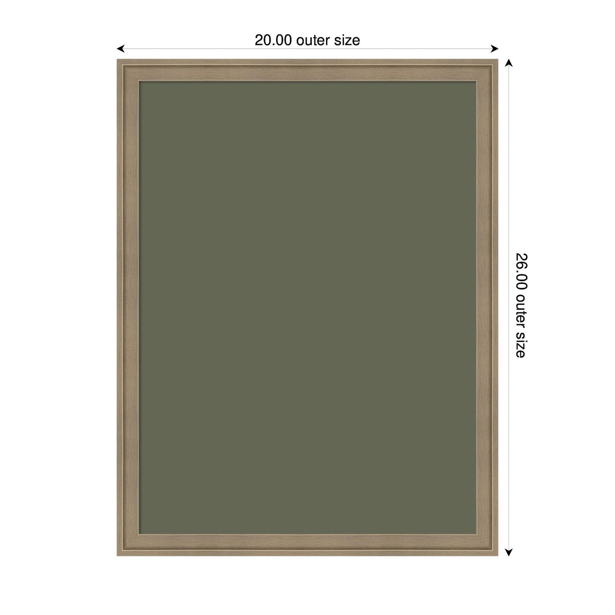Pinboard Florence Light Brown 20x26 2