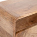 Floating Side Table Natural 18x10x9 3