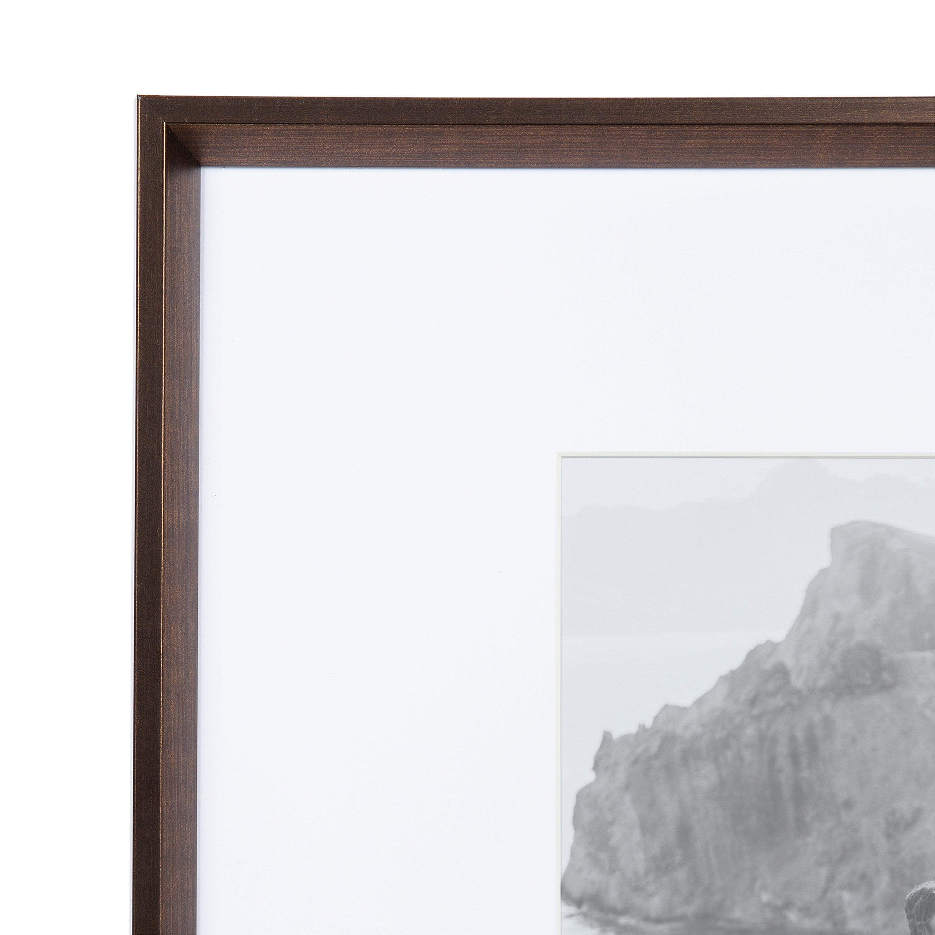 Wall Frame Bronze 16x20 matted to 8x10 3