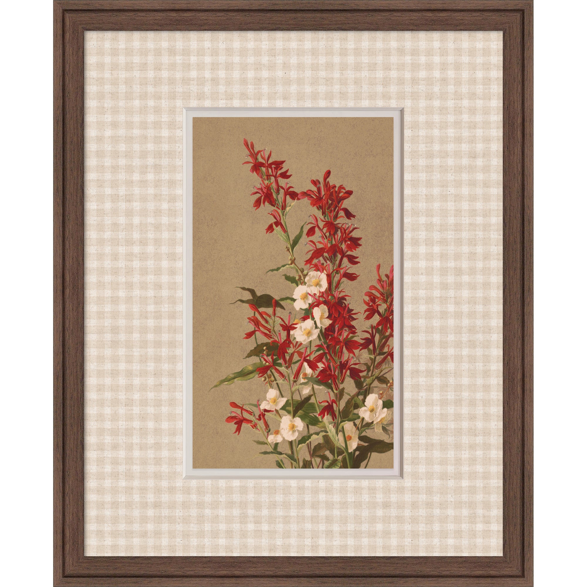 Framed Art Florence Medium Brown 18x22 1
