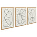 Art Set Sylvie Natural 3 Piece Set 18x24 1