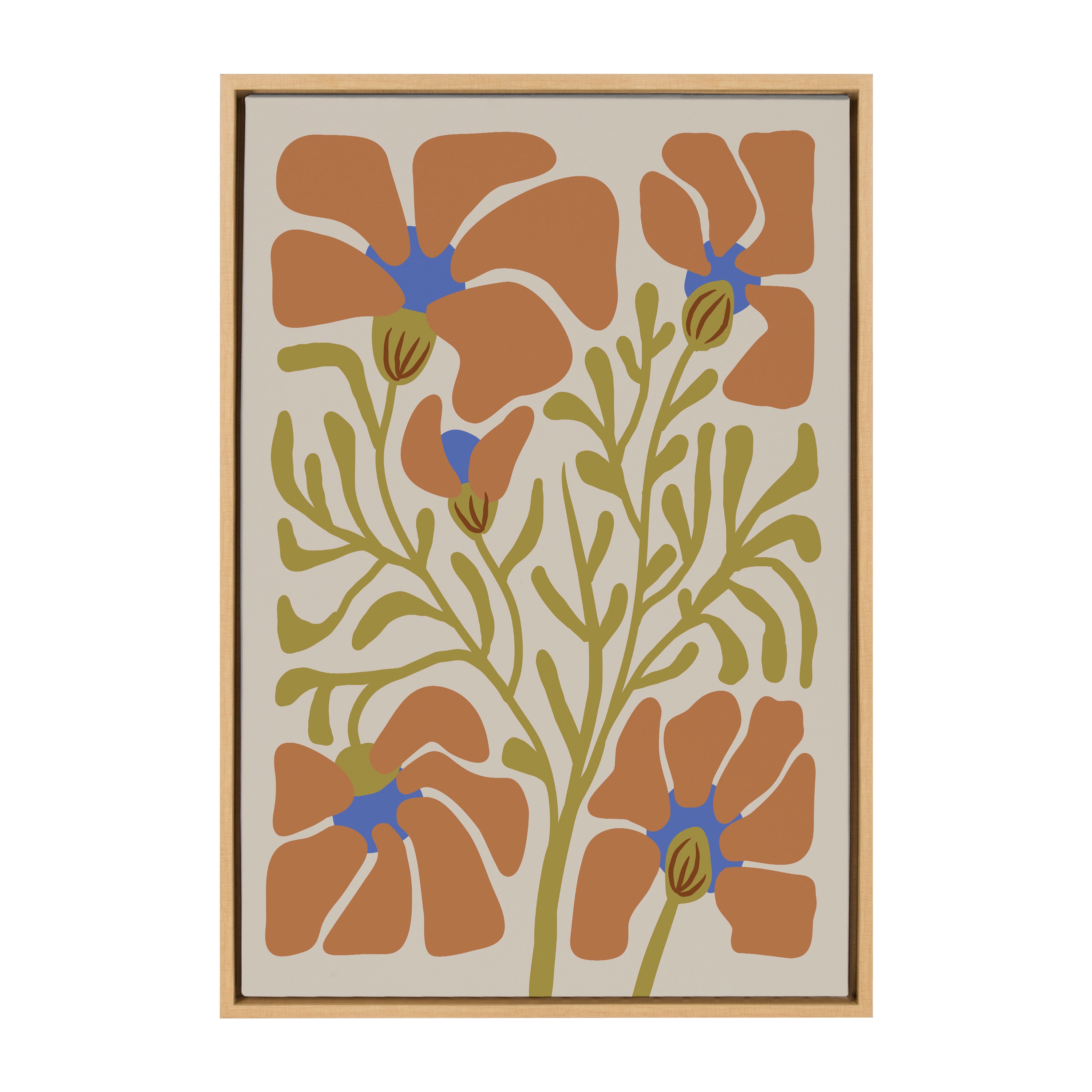Framed Canvas 23x33 Sylvie Natural 2
