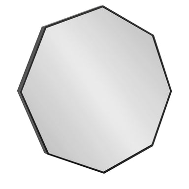 Octagon Mirror Black 30.75x30.75 1