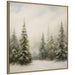 Framed Canvas Sylvie Dark Gold 30x30 1