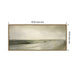Framed Canvas Sylvie Dark Gold 40x18 2