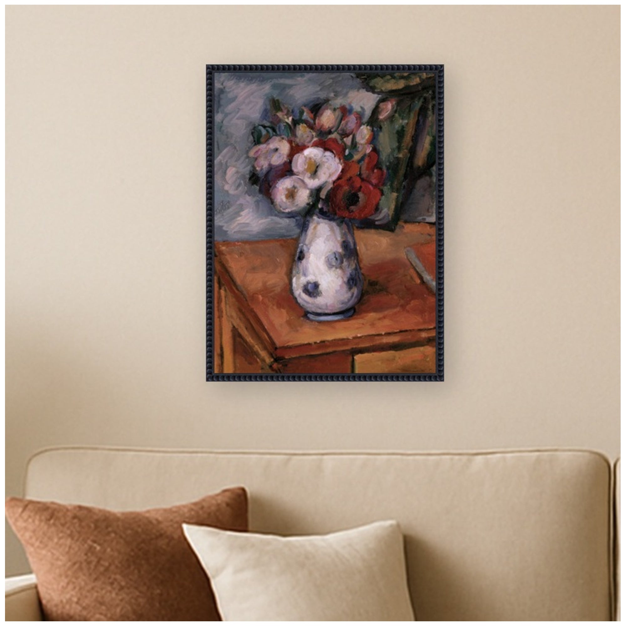 Framed Canvas 18x24 Sylvie Beaded Black 5