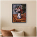 Framed Canvas 18x24 Sylvie Beaded Black 5