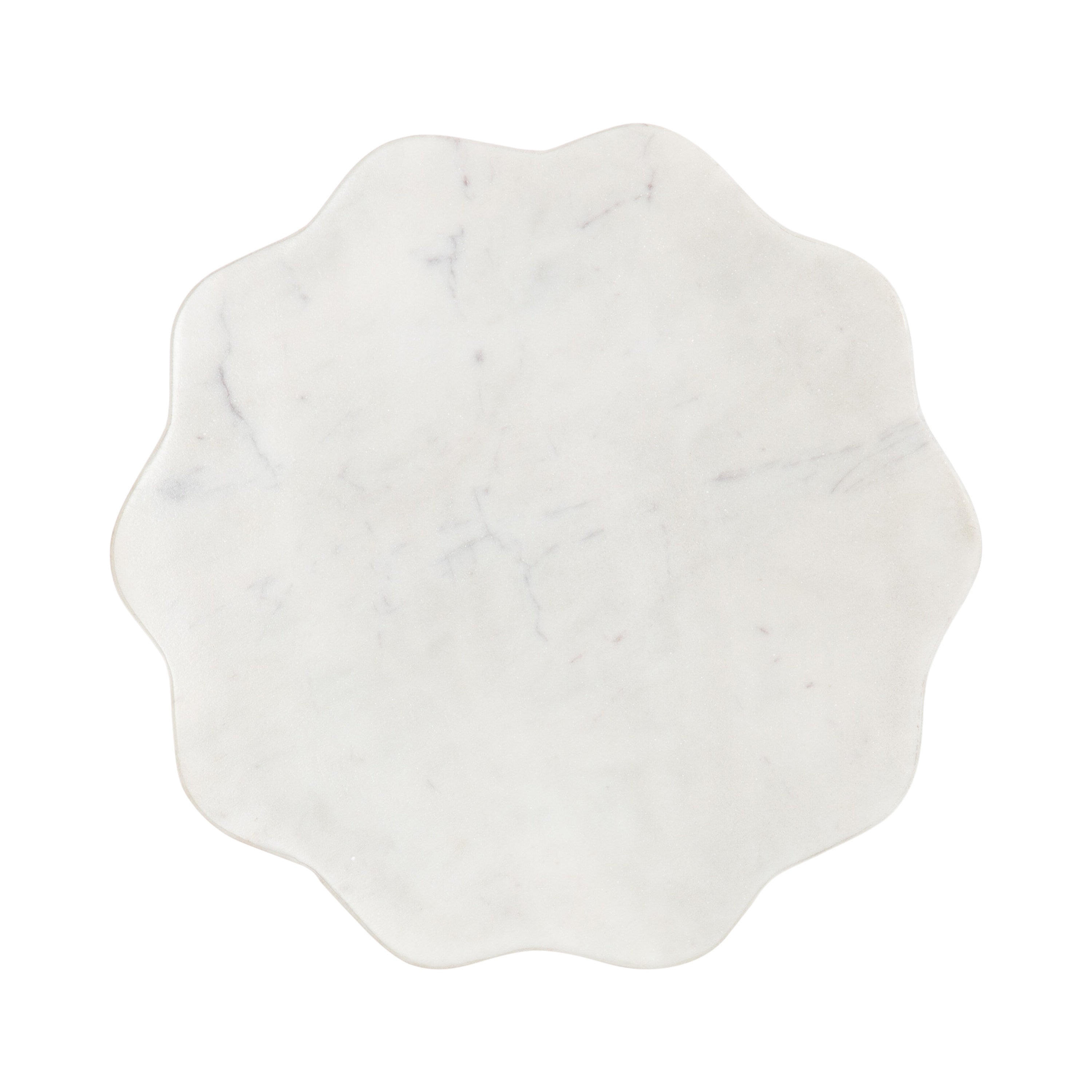 Side Table White Silver 10x10x23 4