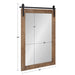 Rectangle Mirror Rustic Brown 24x38 5