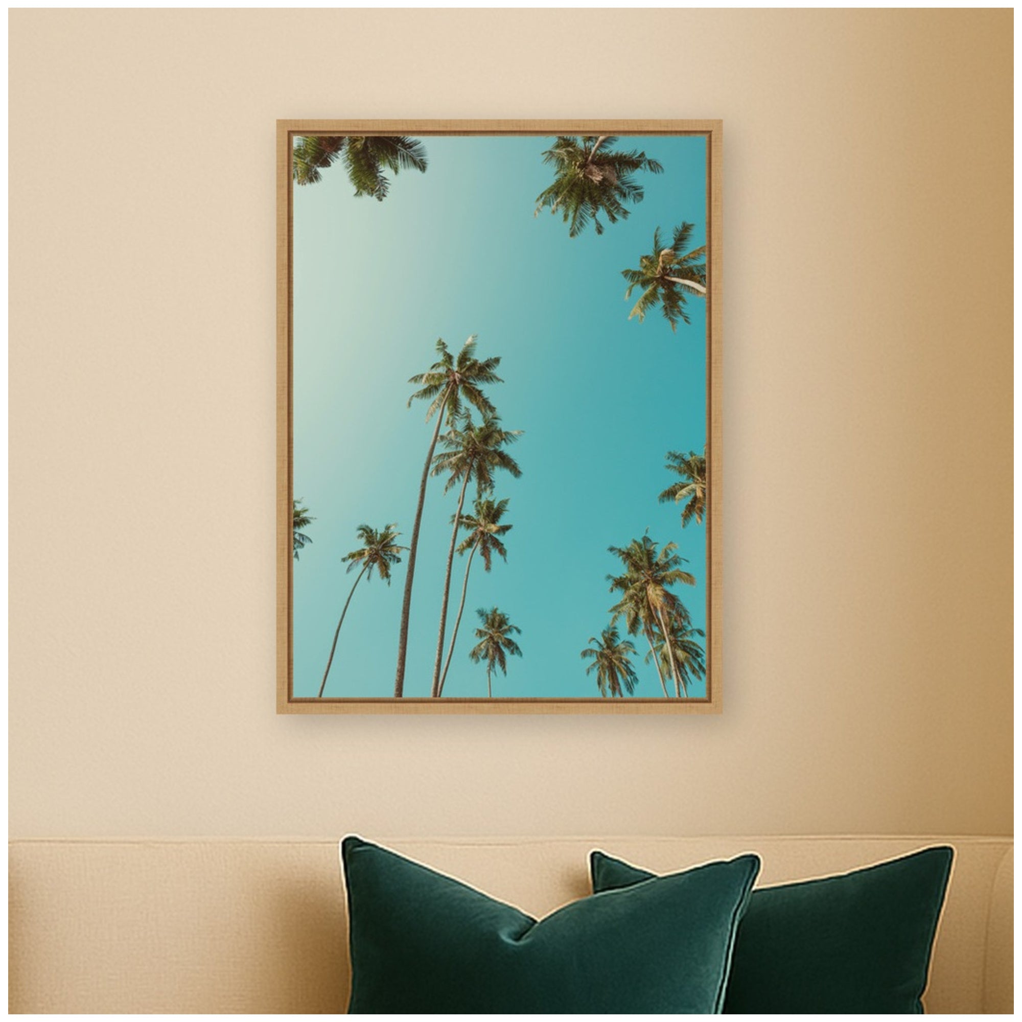 Framed Canvas 18x24 Sylvie Natural 6