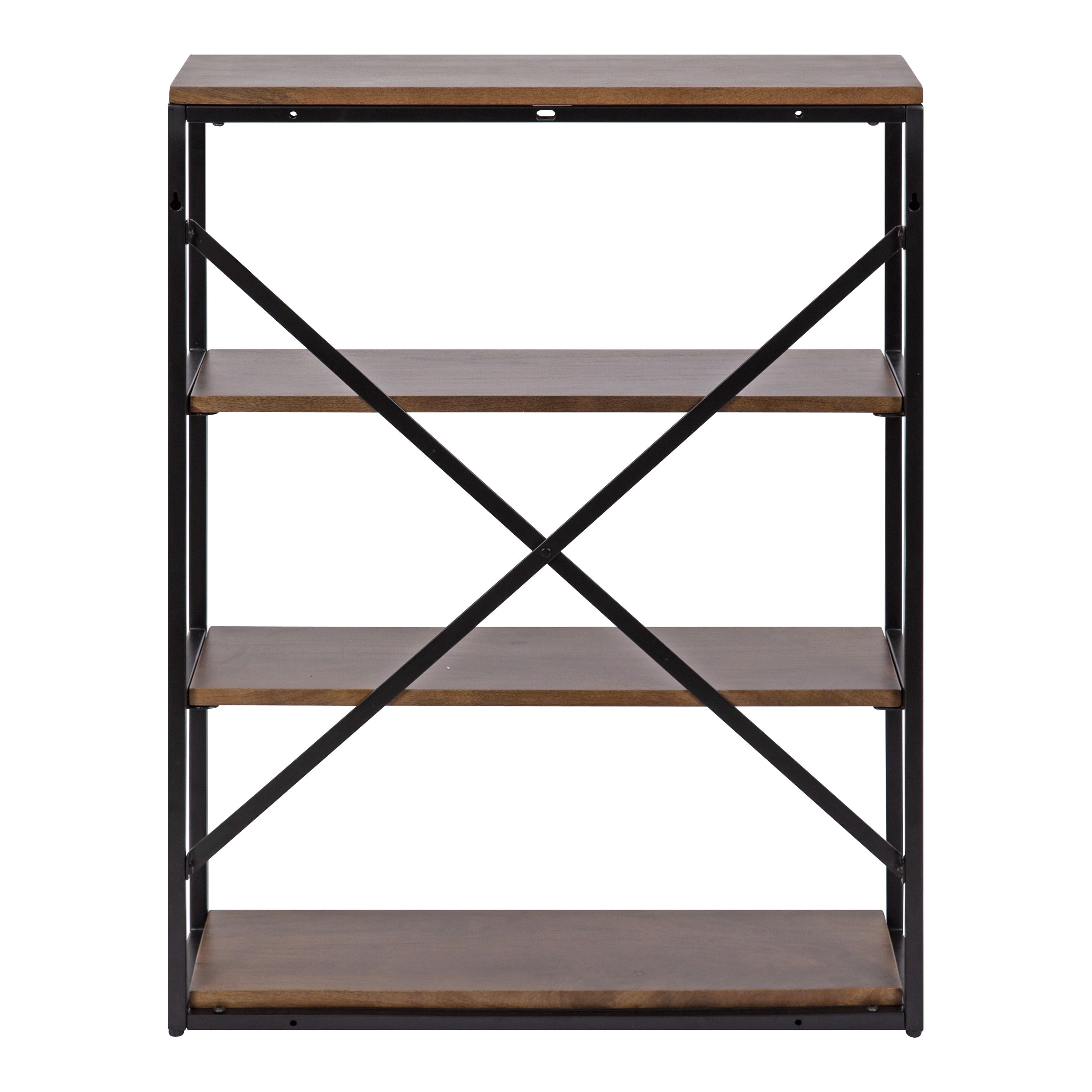 Accent Shelf Natural Black 24x32x9 5