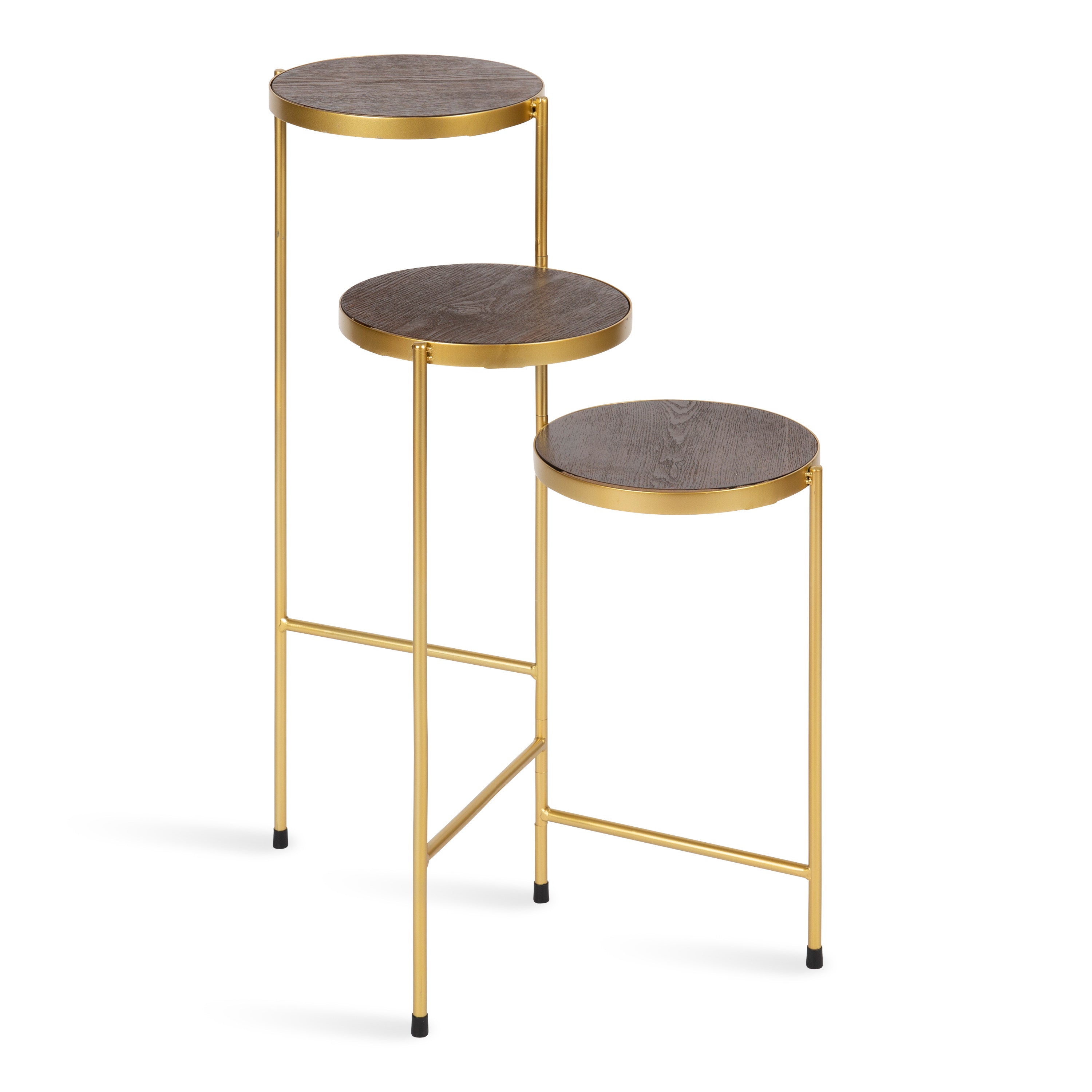 Plant Stand Walnut Brown 10x10x30 2