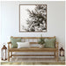 Framed Canvas Sylvie Walnut 30x30 5