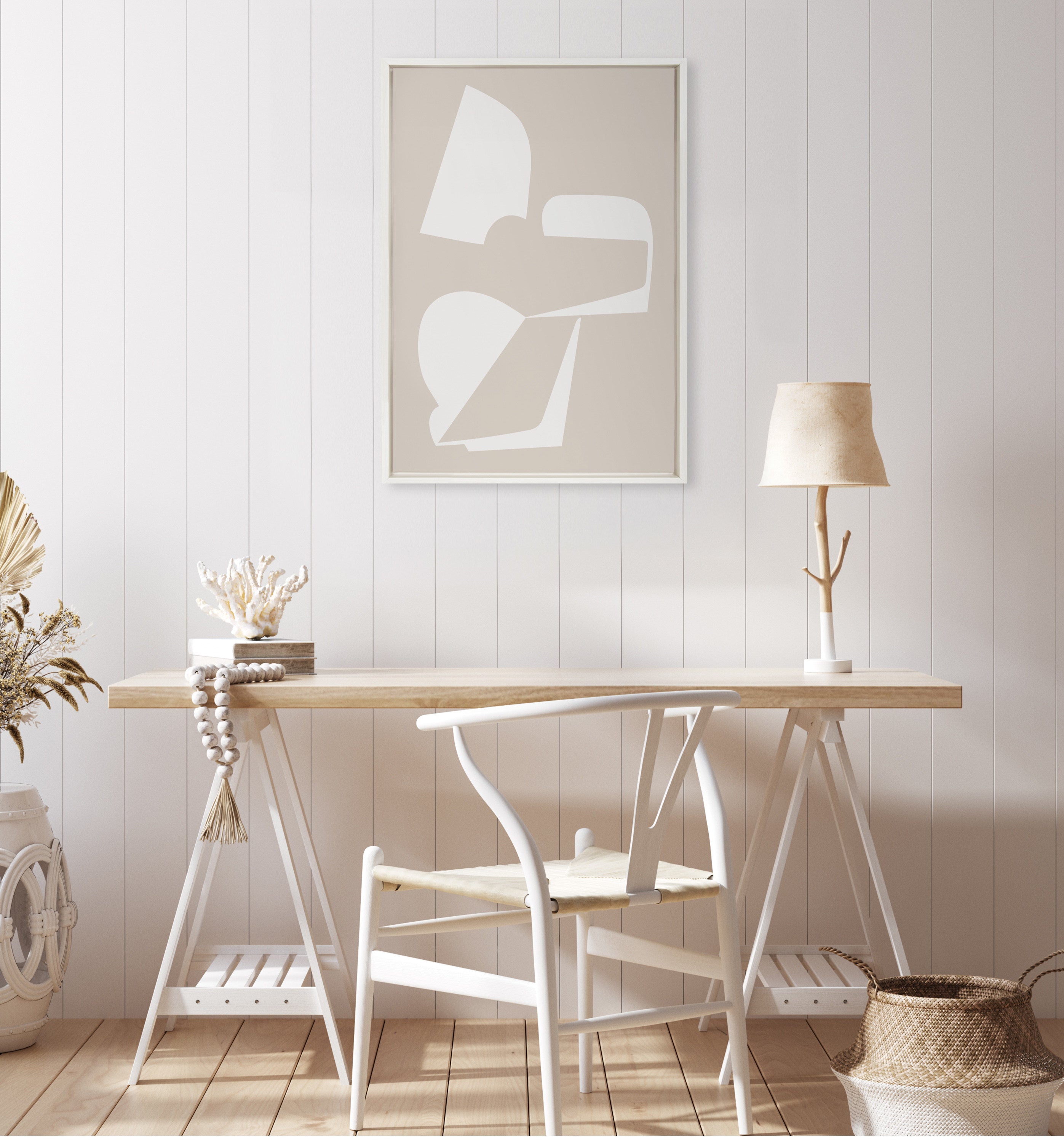 Framed Canvas 23x33 Sylvie White 6