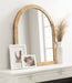 Arch Mirror 28x32 Natural 7