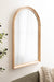 Arch Mirror Natural Beige 24x36 7