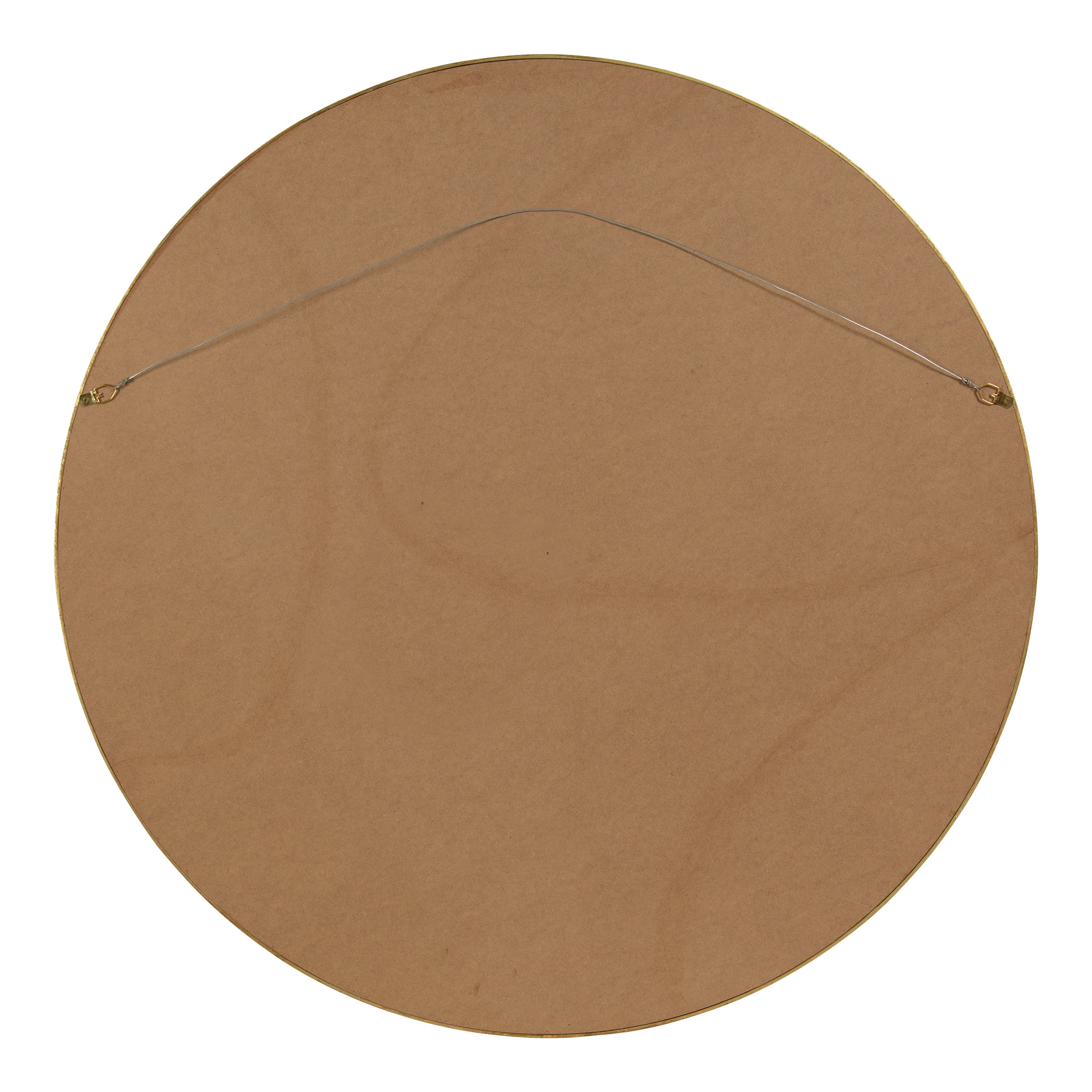 Round Mirror Gold 31.5" Diameter 4