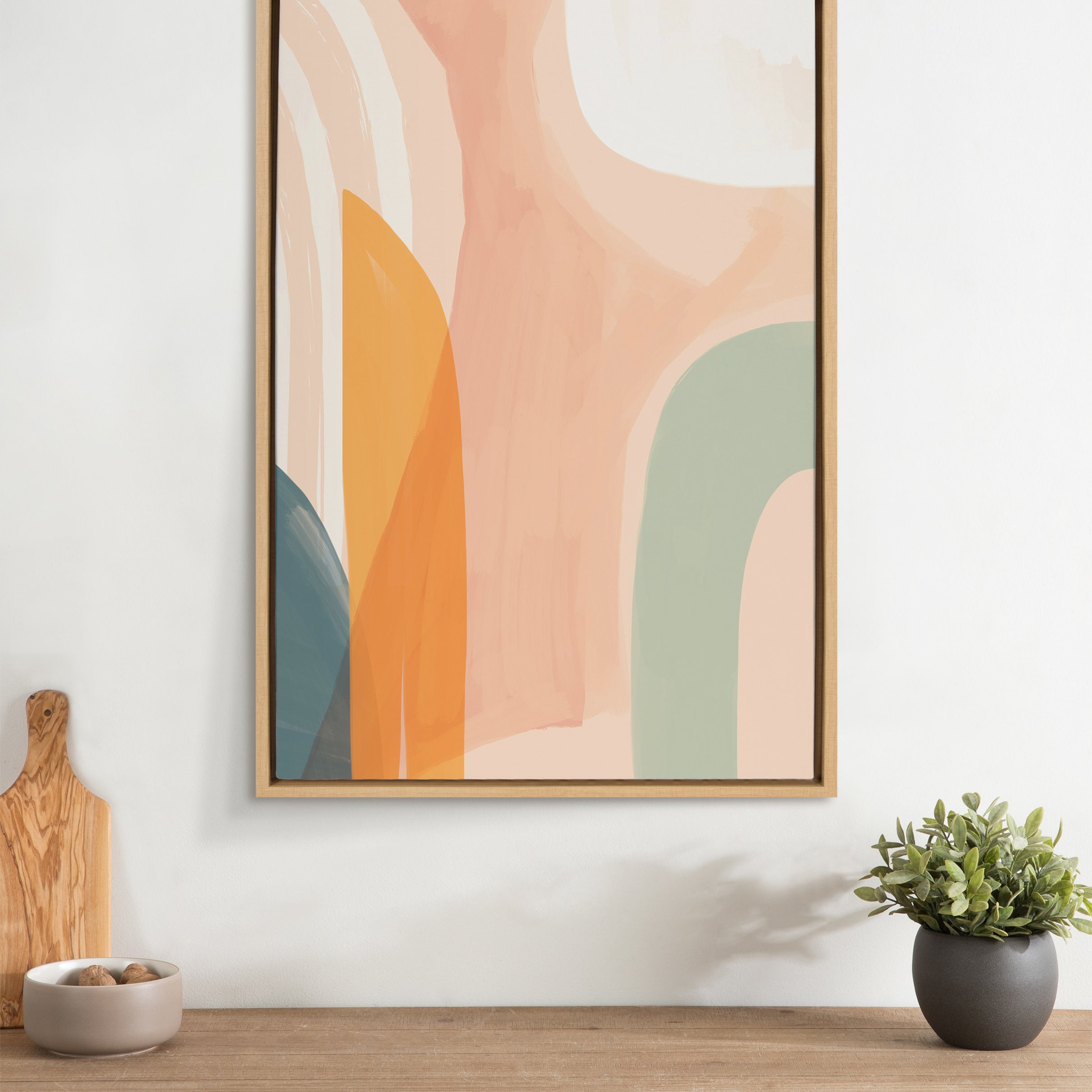 Framed Canvas 23x33 Sylvie Natural 7