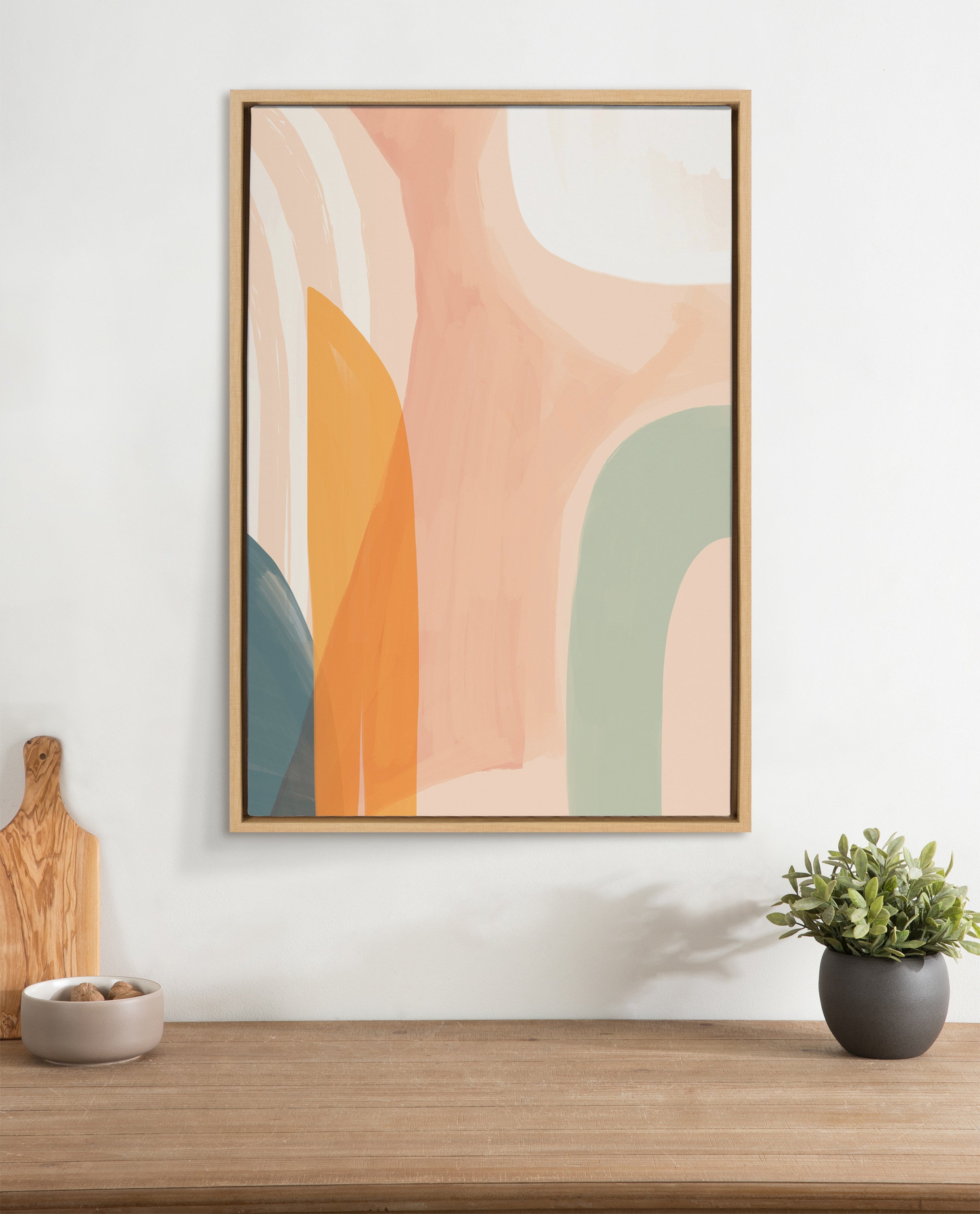 Framed Canvas 23x33 Sylvie Natural 7