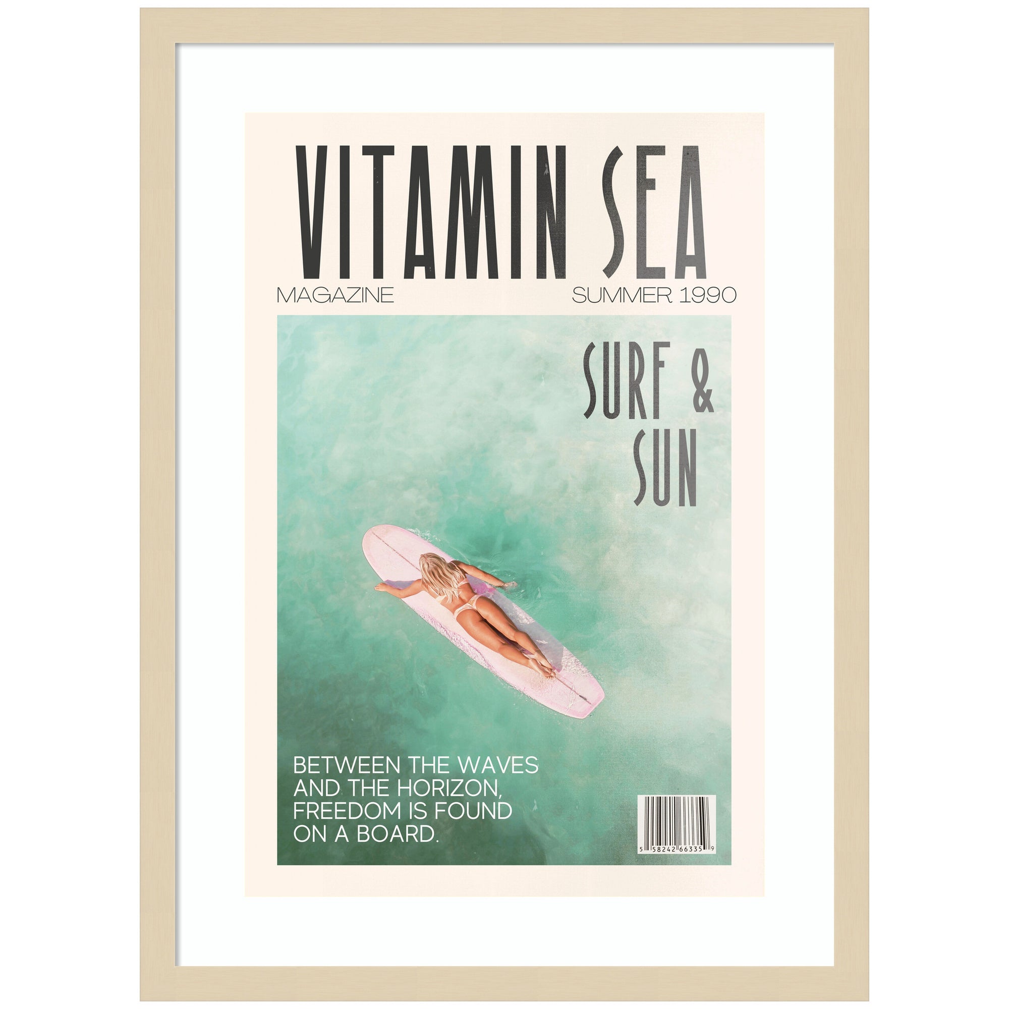 Vitamin Sea by Honey Island Studio Framed Wall Art Print