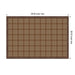 Pinboard 38x26 Florence Medium Brown 2