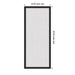 Pinboard 18x42 Bethany Black 2