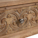 Side Table Rustic Brown 19x14x28 3