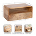 Floating Side Table Natural 18x10x9 2