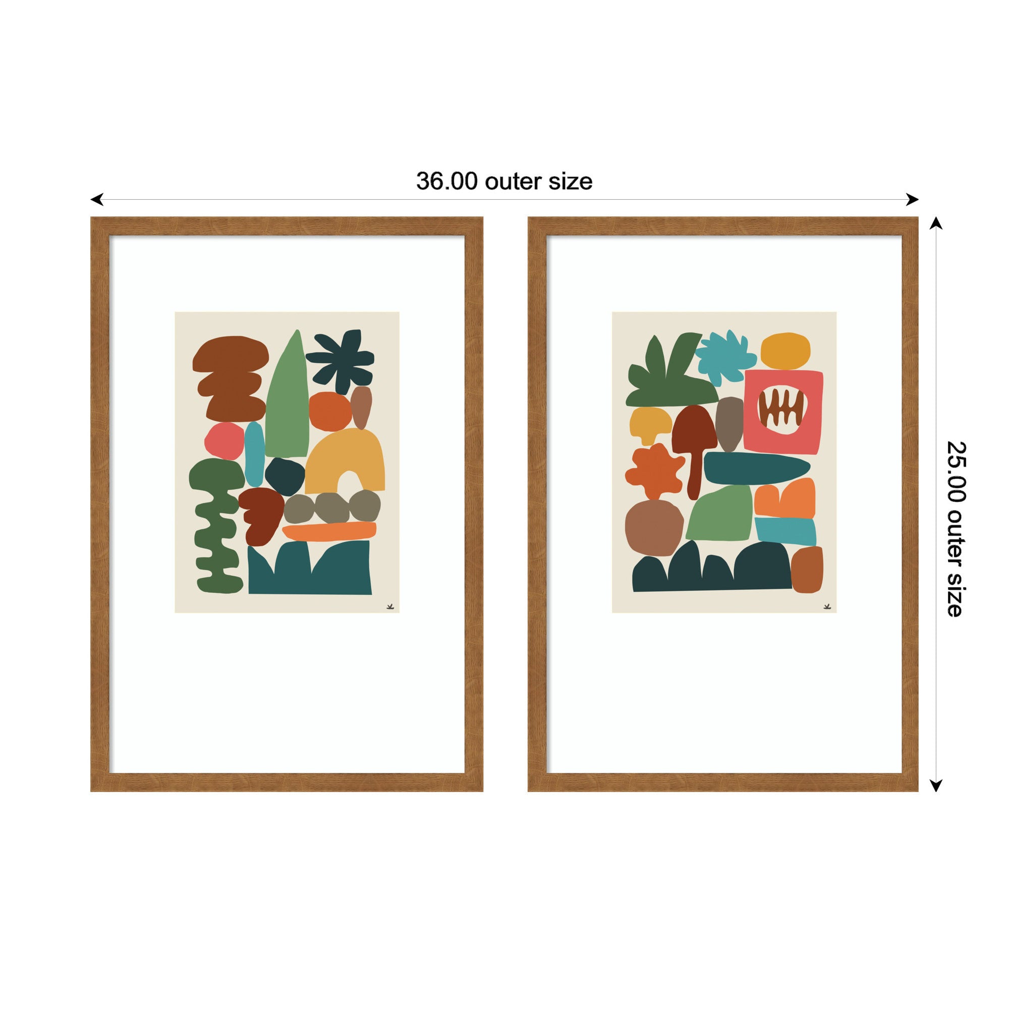 Night Chords 2 Piece Framed Wall Art Print Set by Kelly Knaga